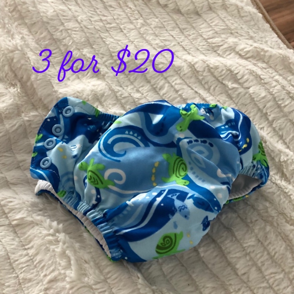 I play nautical swim diaper 18 M 3for$20